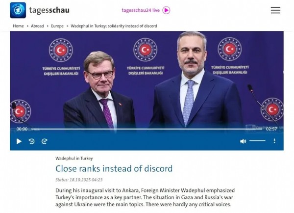 Türkiye ziyareti Alman basınında geniş yer buldu! “Türkiye kilit bir ortak”